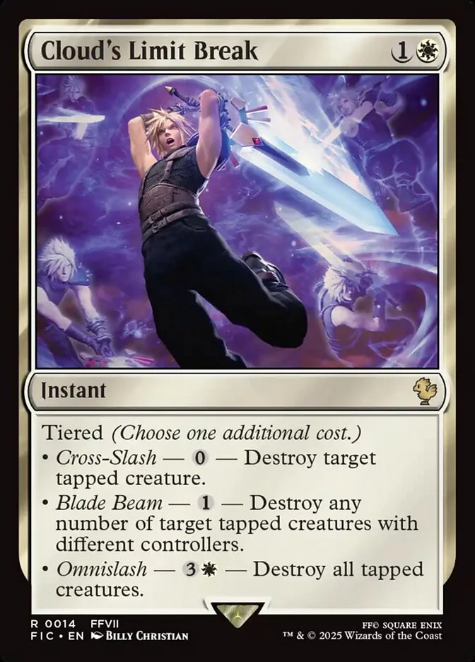 Cloud's Limit Break card image